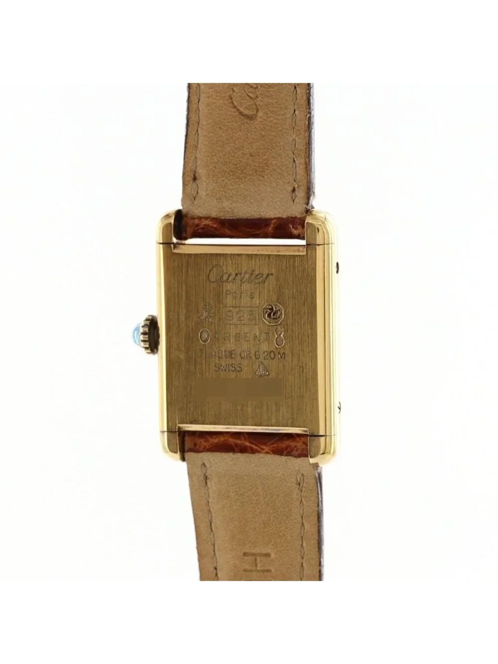Cartier Must Tank SM Hand Wound
